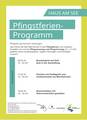 Pfingstprogramm im HAUS AM SEE Schlaitz