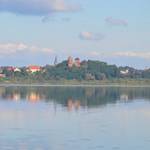 Großer Goitzschesee und Roter Turm in Pouch