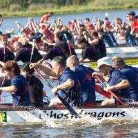 Ende August findet beim WSC Friedersdorf das alljährliche Drachenbootfest statt.